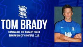Tom Brady se une al futbol inglés como propietario minoritario del Birmingham City