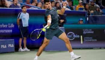 Alcaraz sufre ante Thompson para clasificar a los Octavos de Final de Cincinnati | Video