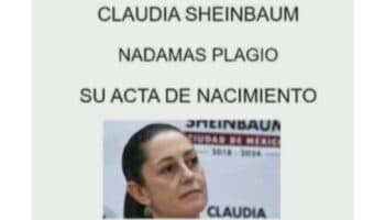 Claudia Sheinbaum nació en México, no en Bulgaria