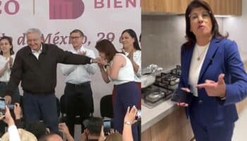 Videos | 'Muestran su clasismo': Alcaldesa de Tecámac a detractores por besar mano de AMLO