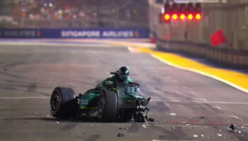 F1: Correrá Lance Stroll en Japón, tras grave accidente en Singapur | Video