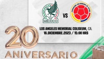 Selección Mexicana anuncia partido amistoso ante Colombia en Los Ángeles
