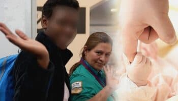 Madre hondureña de 16 años se reúne con su hijo tras ser abandonada en Chiapas por su pareja