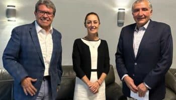 Sheinbaum recibió a líderes de Morena; ratificó trabajo de Adán Augusto, dice Monreal