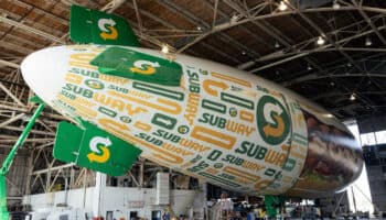 ¡Subway abre restaurante aéreo! Dirigible recorrerá ciudades de EU