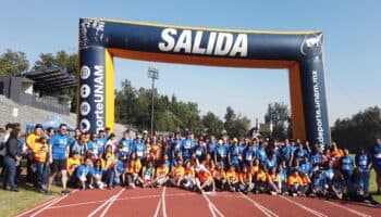 Más de 350 participantes corrieron para los refugiados en la UNAM