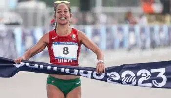 'Luché y luché hasta el final', dice la mexicana Citlali Cristian tras obtener oro y récord en maratón