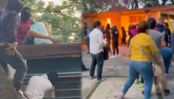 Dos maestras resultan con quemaduras de segundo grado tras vandalismo en CCH Azcapotzalco