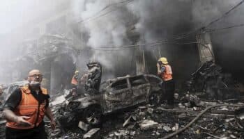 Medios palestinos reportan decenas de muertos y heridos por bombardeos de Israel contra campamentos de refugiados en Gaza