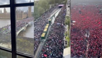 Videos | Cientos de miles se manifiestan en el mundo en solidaridad con Gaza