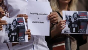 No podemos garantizar la seguridad de los periodistas en Gaza: Israel