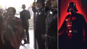 Presidenta Municipal llega a Informe de Gobierno con la Marcha Imperial de Star Wars | Video