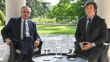 Encuentro entre Milei y Fernández duró tan solo una hora