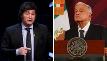 Calderón y Fox apoyan al candidato argentino Javier Milei: AMLO