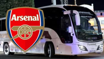 Equipo del Arsenal suspende partido porque el conductor se equivocó de ciudad