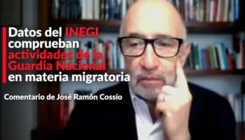 Datos del INEGI comprueban actividades de la Guardia Nacional en materia migratoria: Cossío