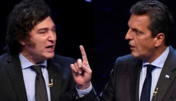 Massa y Milei cruzan acusaciones en debate, de cara a la segunda vuelta presidencial