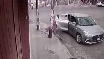 Video | Abandonan a perrito en Tlalpan en víspera navideña