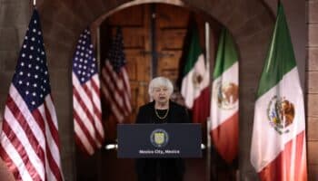 Mayoría de fentanilo viene de China y se 'sintetiza' en México: Secretaria de Tesoro de EU