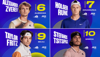 Zverev, Rune, Fritz y Tsitsipas encabezan el Abierto Mexicano de Tenis | Video