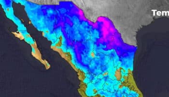 Llega frente frío con nieve, aguanieve o lluvia gélida