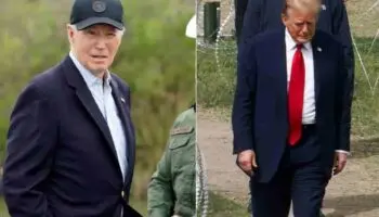 Biden y Trump visitan la frontera entre EU y México