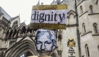 Assange, de nuevo ausente en la última vista de su proceso de extradición a EU