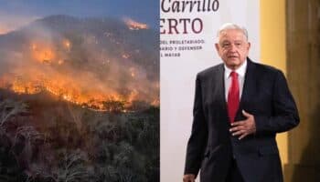 AMLO no descarta que incendios sean provocados por inmobiliarias