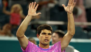 Abierto de Miami: Avanza de ronda sin problemas Carlos Alcaraz | Video