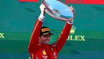 Sainz gana el Gran Premio de Australia; 'Checo' queda quinto y 'Mad Max' abandona por avería