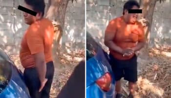 Chiapas | Comerciante enfrenta a cobradores de piso; lo castigan a tablazos