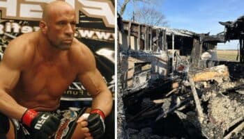 Ex campeón de la UFC gana 'batalla por su vida' tras salvar a sus padres en un incendio | Video