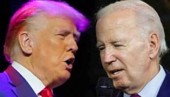 Trump genera polémica con video en el que aparece Biden atado y amordazado