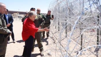 Bárcena acude a frontera de México con EU | Video