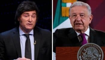 AMLO dice que entrevistador 'entrampó' a Milei, quien lo llamó 'ignorante'