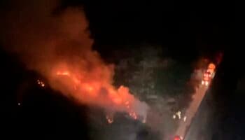 Controlan incendio en zona federal en límites de Edomex y CDMX