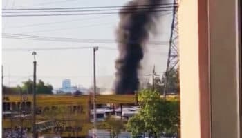 Colapsa helicóptero en Coyoacán, CDMX