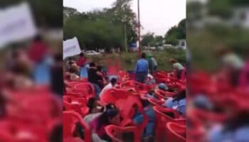 Balean cierre de campaña en Matías Romero; un herido