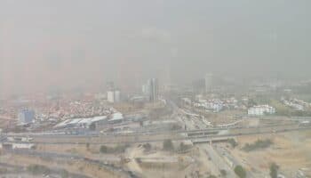 Nube de polvo cubre la ciudad de Puebla | Videos