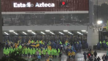 Fuertes lluvias retrasan inicio de la final América-Cruz Azul