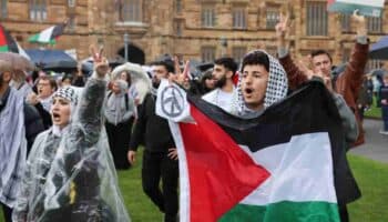 Videos | Estudiantes de Australia acampan en protesta de los ataques de Israel en Gaza