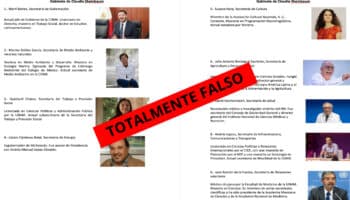 Totalmente falso, documento sobre supuesto gabinete de Sheinbaum: Juan Ramón de la Fuente