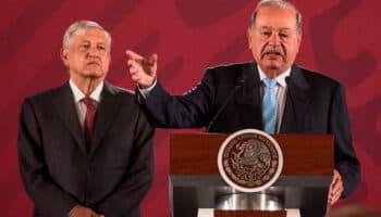 AMLO asegura que Slim seguirá colaborando con el gobierno mexicano