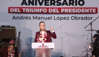 Sheinbaum propone declarar 1 de julio como festivo por victoria de López Obrador en 2018