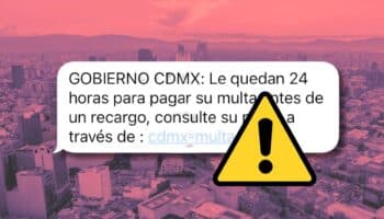 Si recibes un SMS sobre una multa del Gobierno CDMX ¡No lo abras!