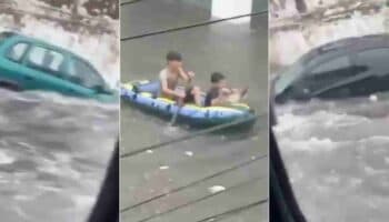 Videos | Veracruz bajo el agua por fuertes lluvias: coches flotando, casas inundadas...
