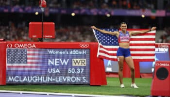 París 2024: Sydney McLaughlin-Levron impone récord mundial en los 400 metros con vallas