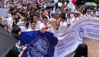 AMLO: estudiantes de la UNAM que protestan contra reforma judicial son 'engañados'