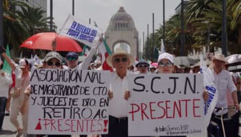 Marchan en varias ciudades en defensa del Poder Judicial