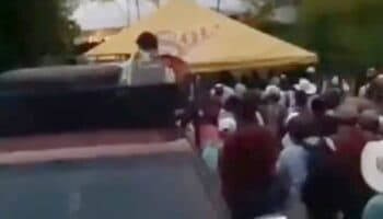 Militares desalojan bloqueo de pobladores en Chicomuselo, Chiapas